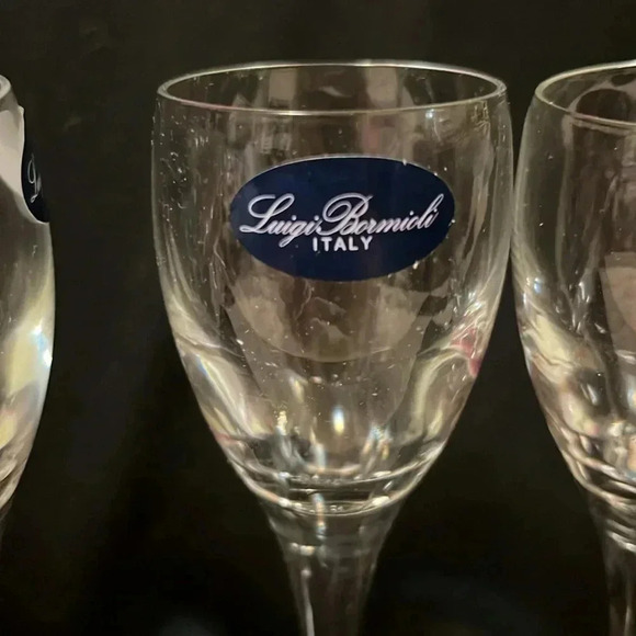 Lead-free blown Crystal Michelangelo glasses - Picture 3 of 3